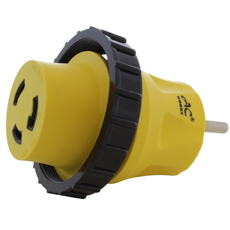 RV 30A TT-30P Plug To L5-30R RV/Marine 30A Detachable Inlet Connection